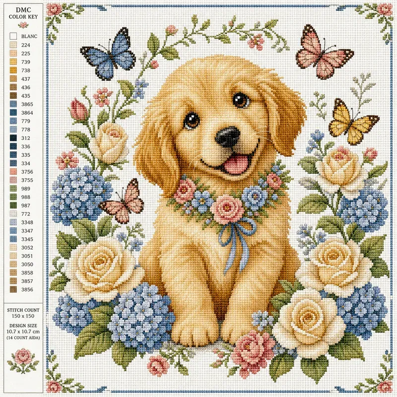 Cute Animals Cross Stitch Patterns