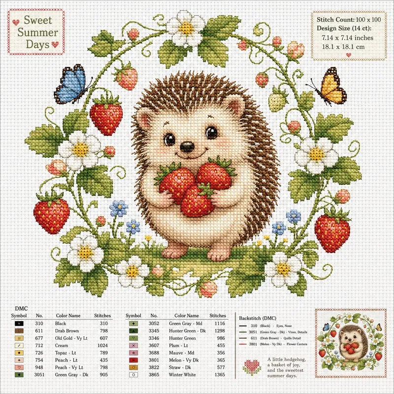 Cute Animals Cross Stitch Patterns