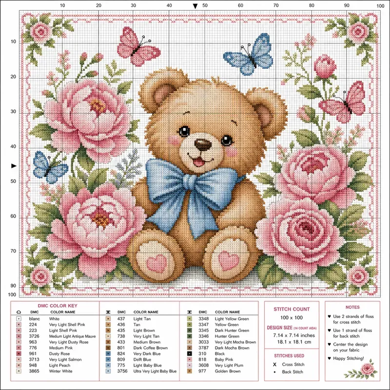 Cute Animals Cross Stitch Patterns