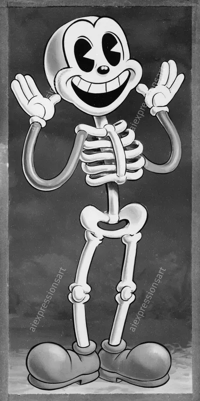 Vintage 1930s Rubber Hose Cartoons