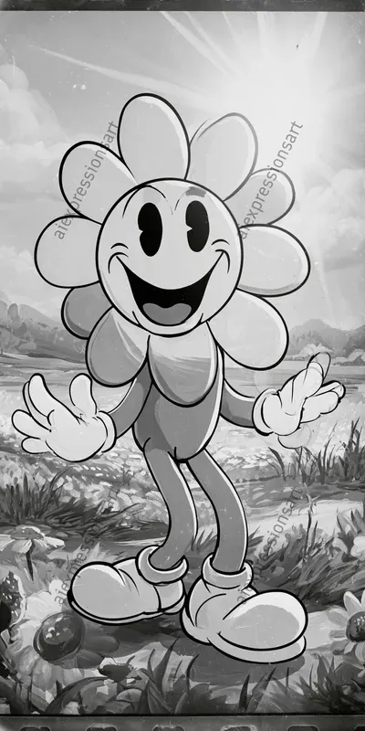 Vintage 1930s Rubber Hose Cartoons