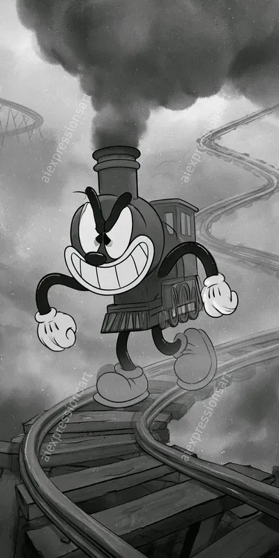 Vintage 1930s Rubber Hose Cartoons