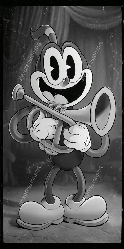Vintage 1930s Rubber Hose Cartoons