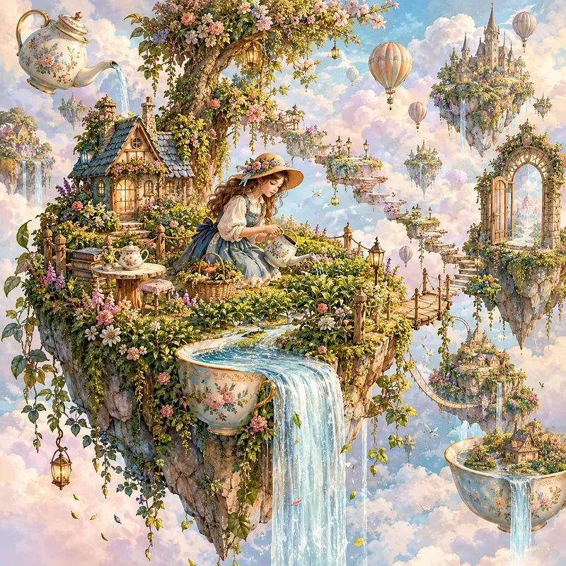 Whimsical Surreal Dreamscapes