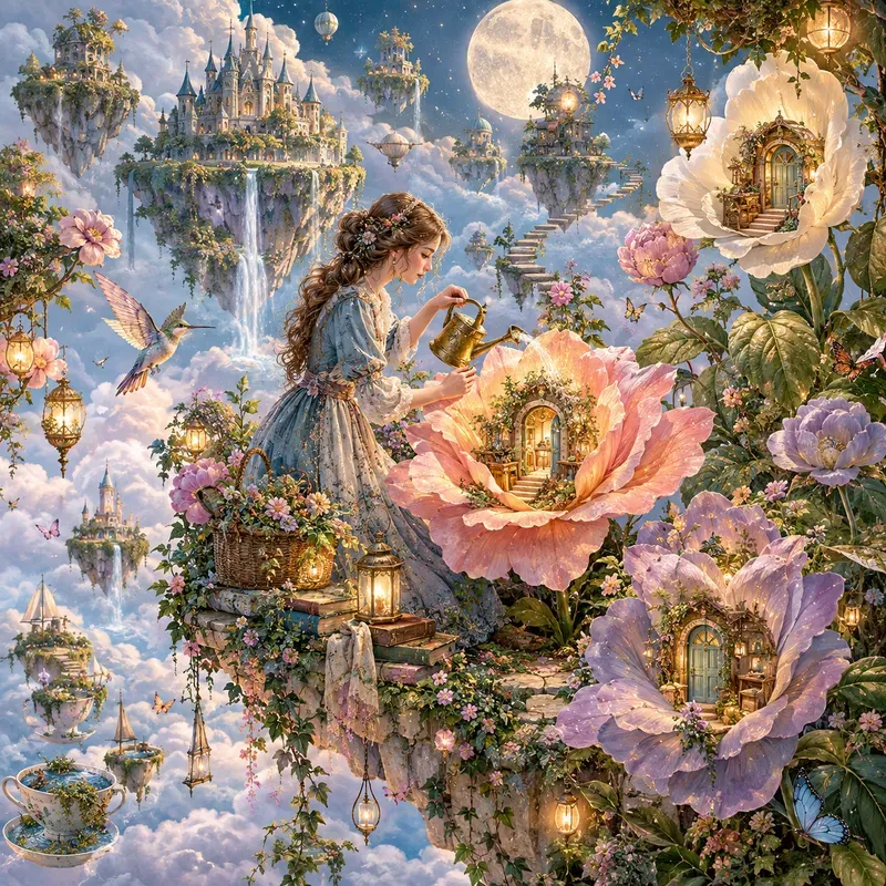 Whimsical Surreal Dreamscapes