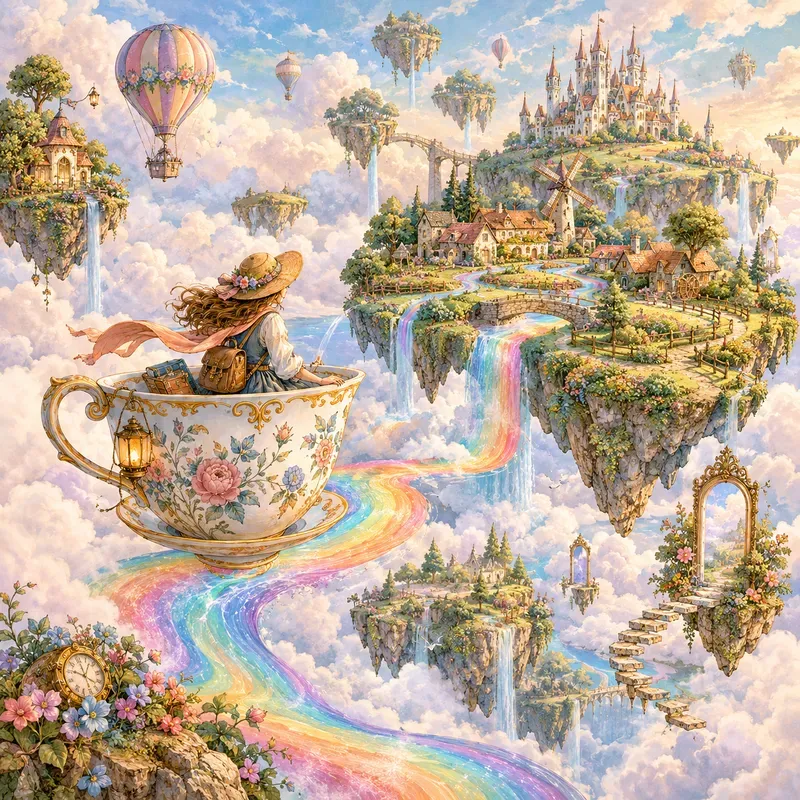 Whimsical Surreal Dreamscapes