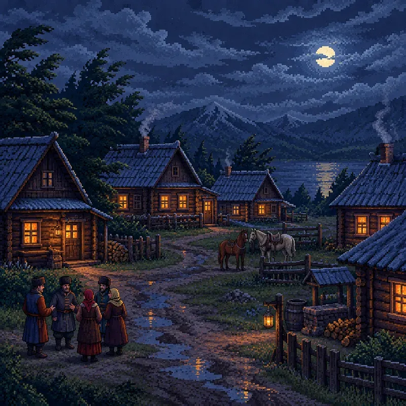 Pixel Village Scene Creators