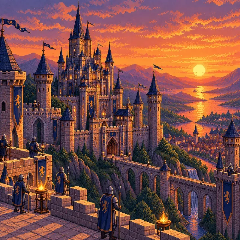 Pixel Village Scene Creators