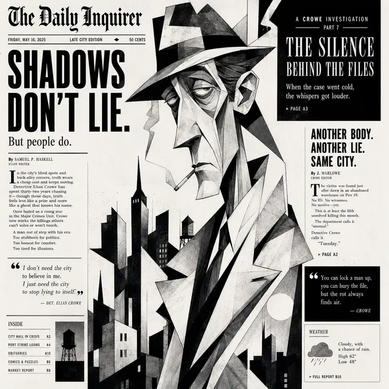 Surreal Newspaper Caricatures