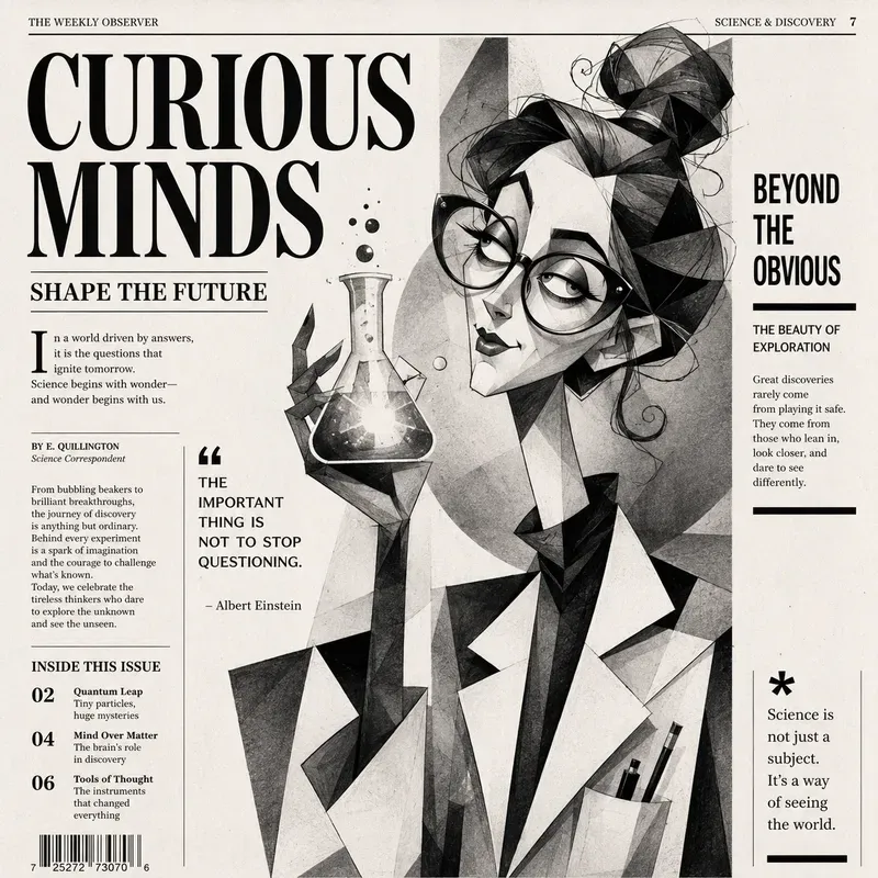 Surreal Newspaper Caricatures