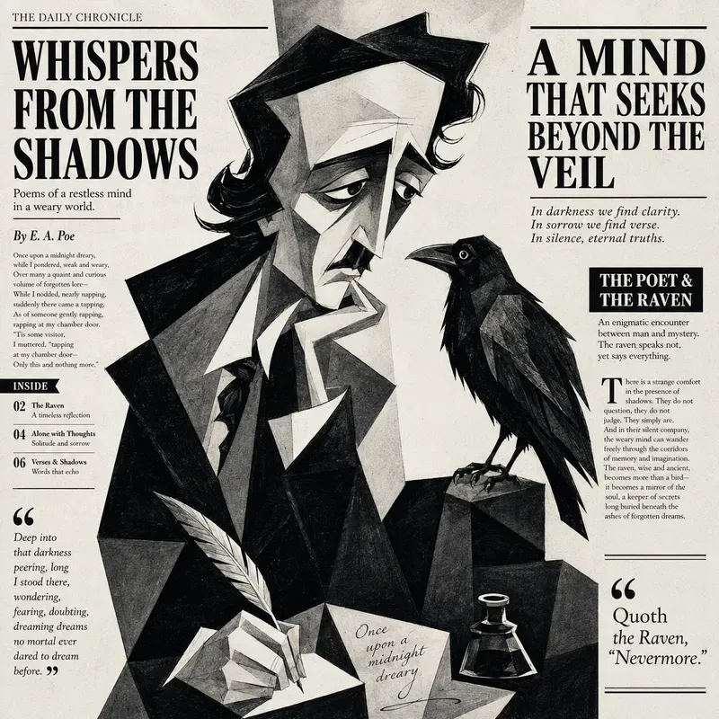 Surreal Newspaper Caricatures