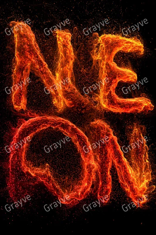 Bioluminescent Fluid Typographies