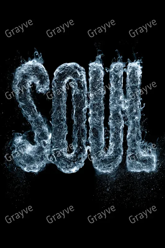 Bioluminescent Fluid Typographies