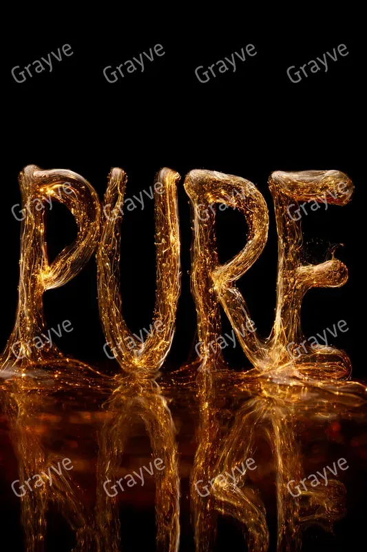 Bioluminescent Fluid Typographies