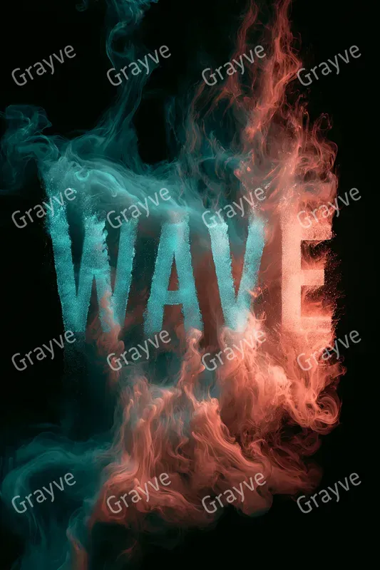 Bioluminescent Fluid Typographies