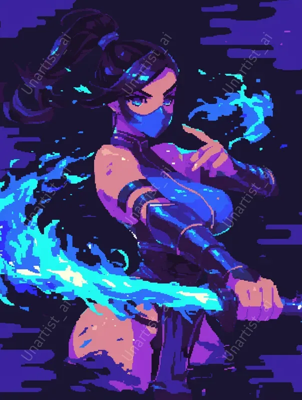 Mortal Kombat Pixel Art