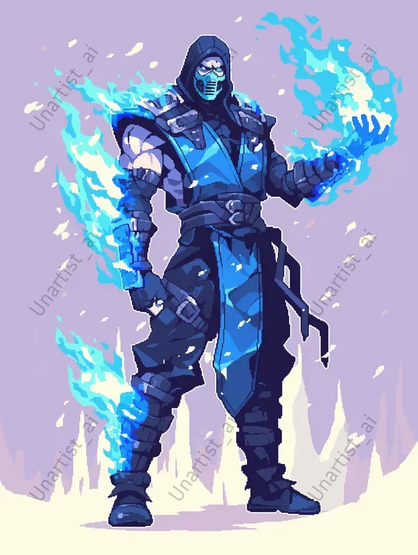 Mortal Kombat Pixel Art