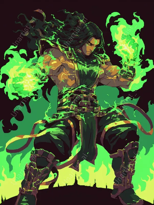 Mortal Kombat Pixel Art