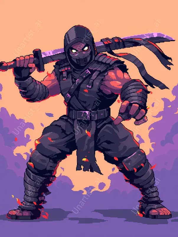 Mortal Kombat Pixel Art