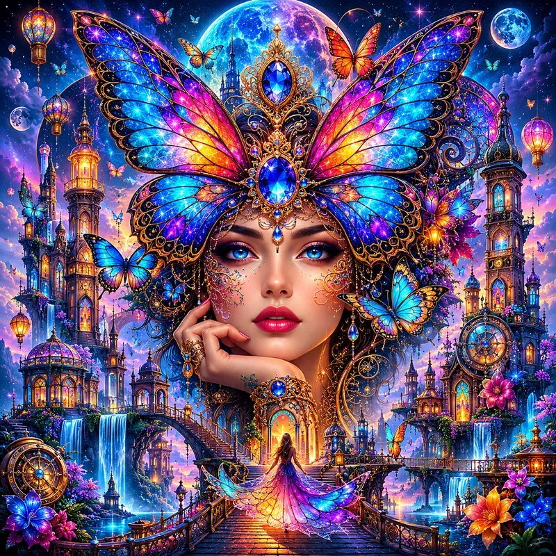Surreal Celestial Fantasy Dreamscapes
