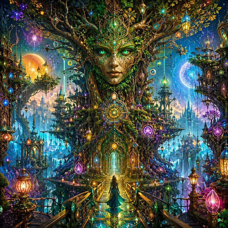 Surreal Celestial Fantasy Dreamscapes