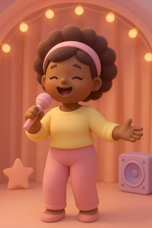 Cute Africanamerican Characters