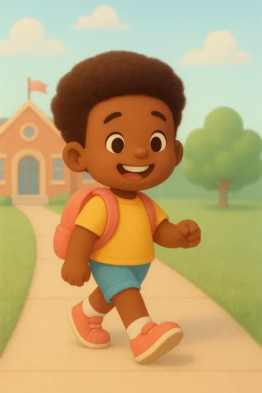 Cute Africanamerican Characters