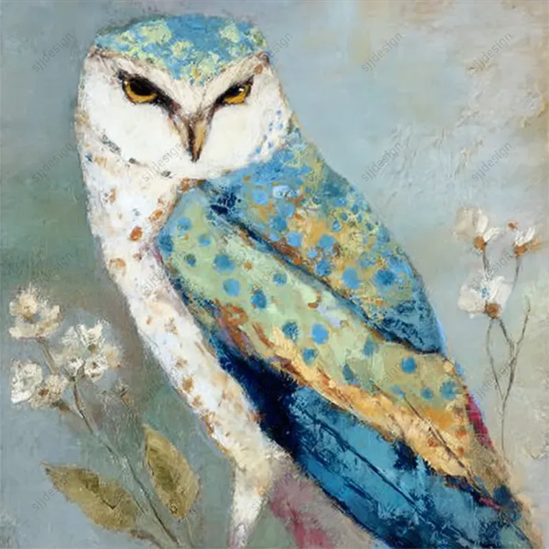 Vintage Impressionist Portrait Art