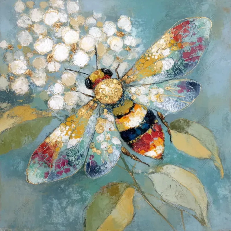 Vintage Impressionist Portrait Art