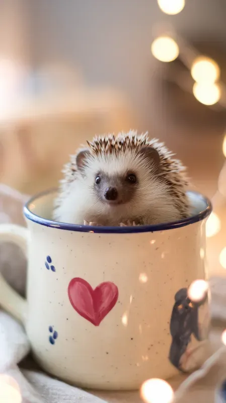 Tiny Animals In Cosy Spaces