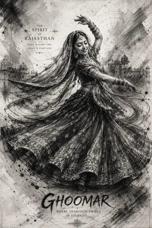 Dynamic Dance Poster Sketches