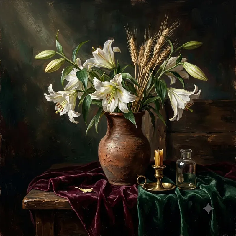 Luxury Oil Still Life Art