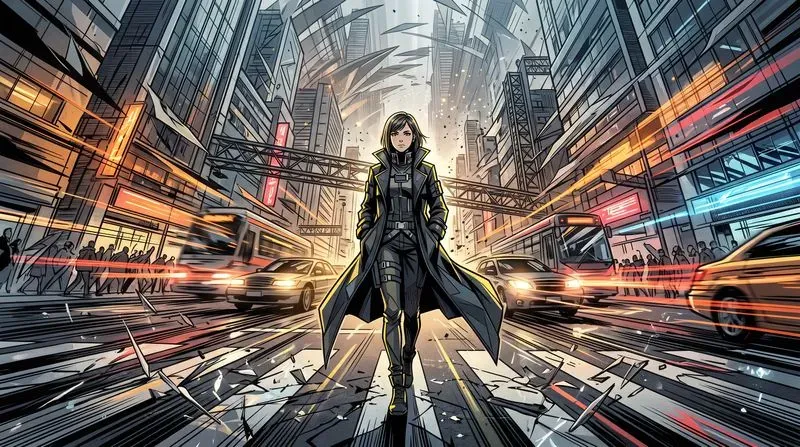 Vortex Speed Futurist Anime Engines