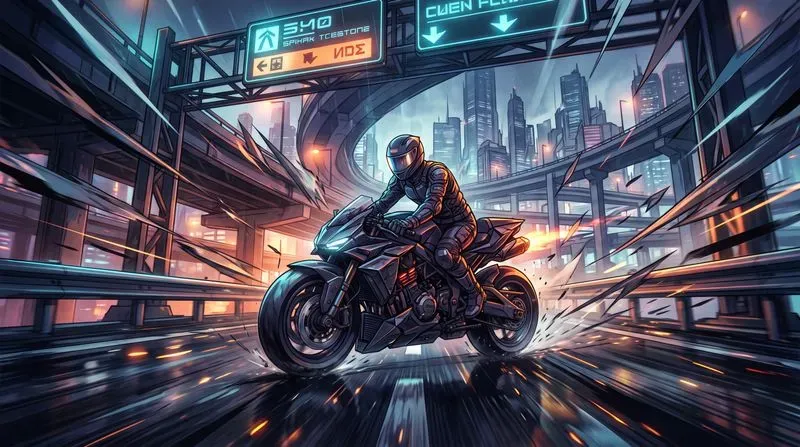 Vortex Speed Futurist Anime Engines