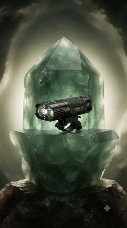 Jade Crystal Bicycle Gear Stages