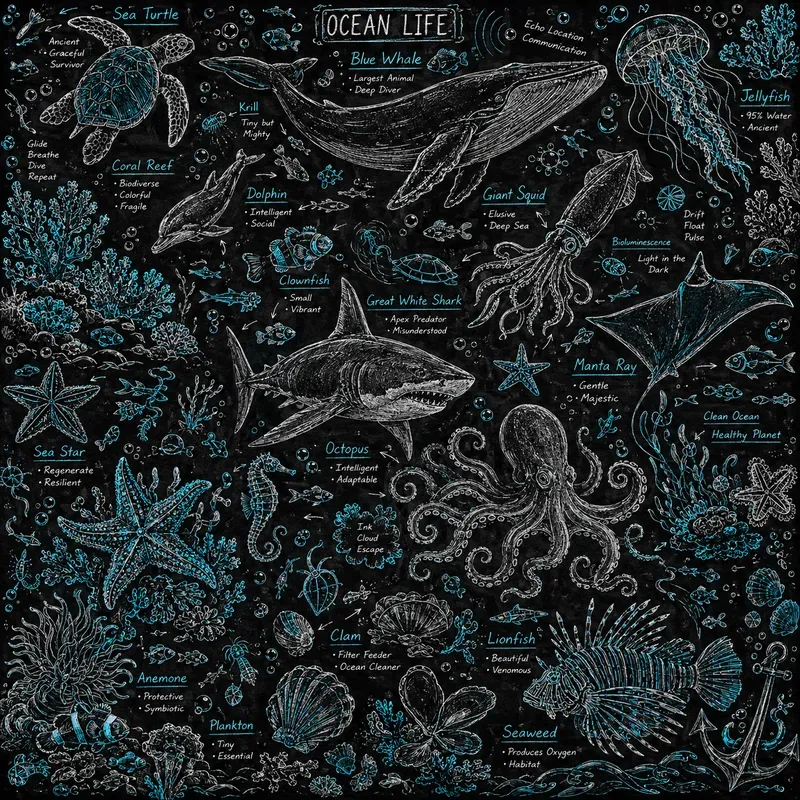 Chalkboard Doodle Pattern Collections