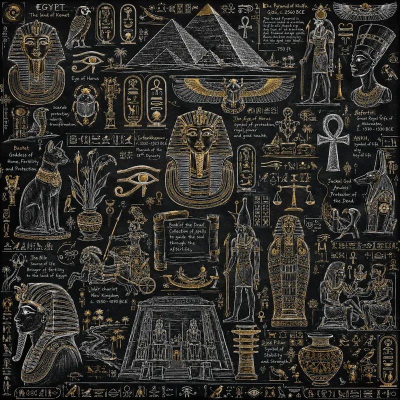 Chalkboard Doodle Pattern Collections