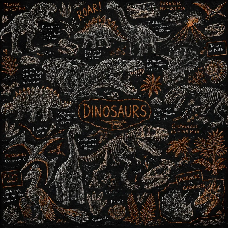 Chalkboard Doodle Pattern Collections