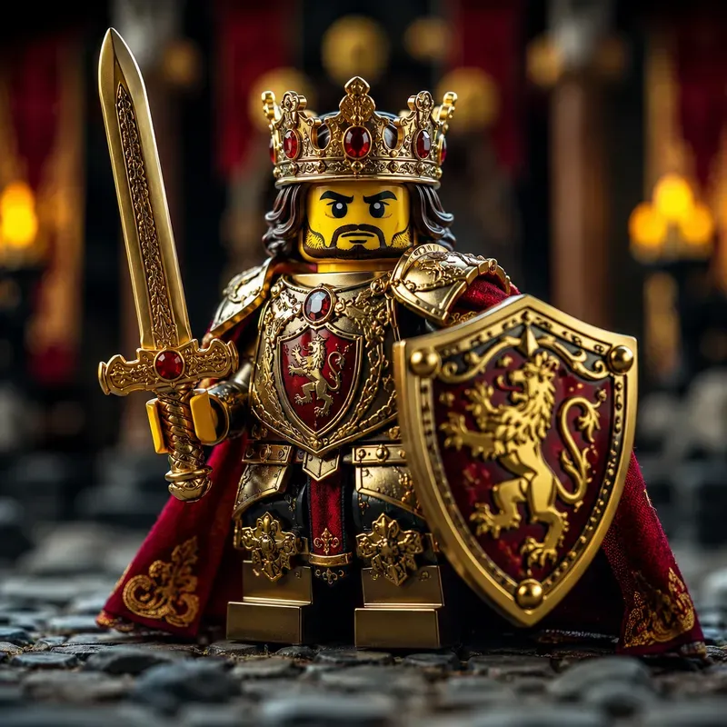 Legendary Brick Minifigures