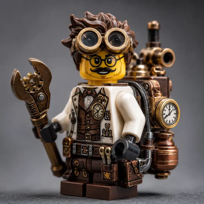 Legendary Brick Minifigures