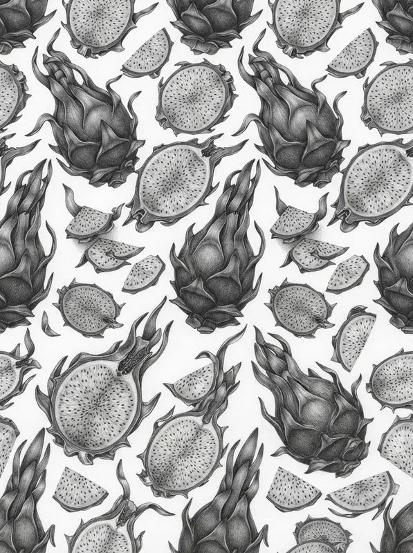 Realistic Graphite Seamless Patterns