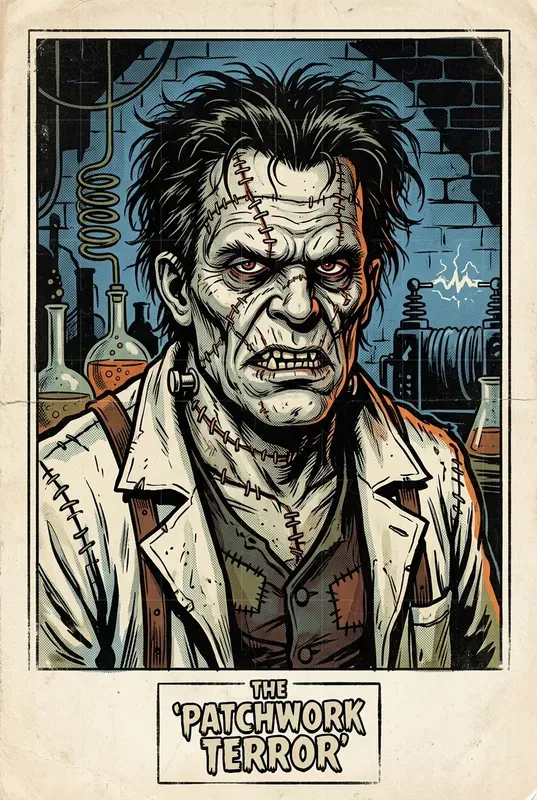 Retro Horror Character Portraits