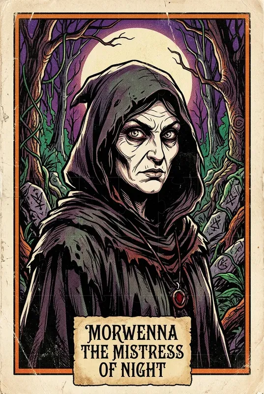 Retro Horror Character Portraits