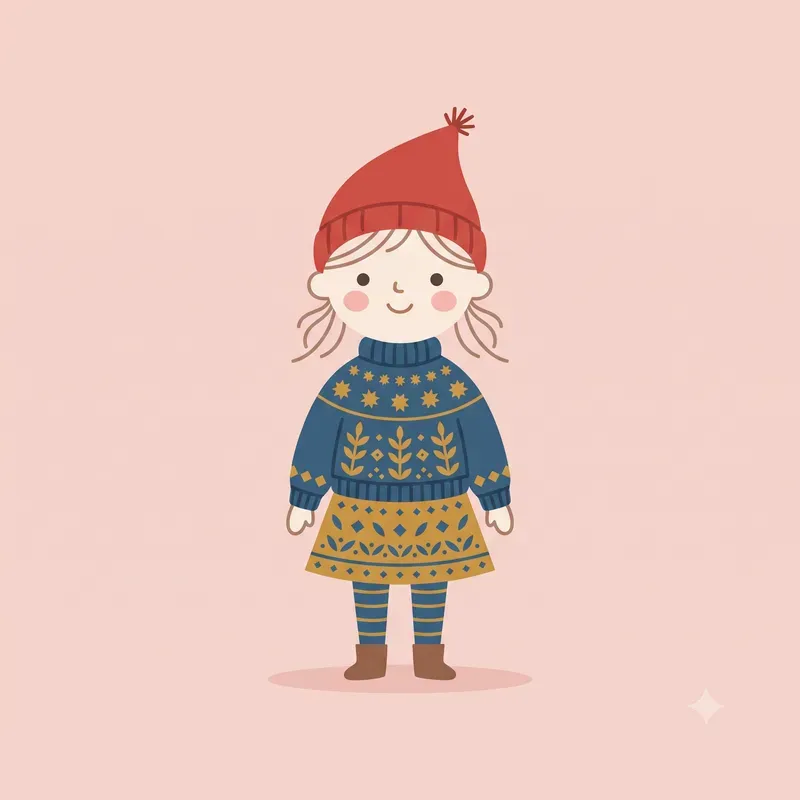 Nordic Folk Characters
