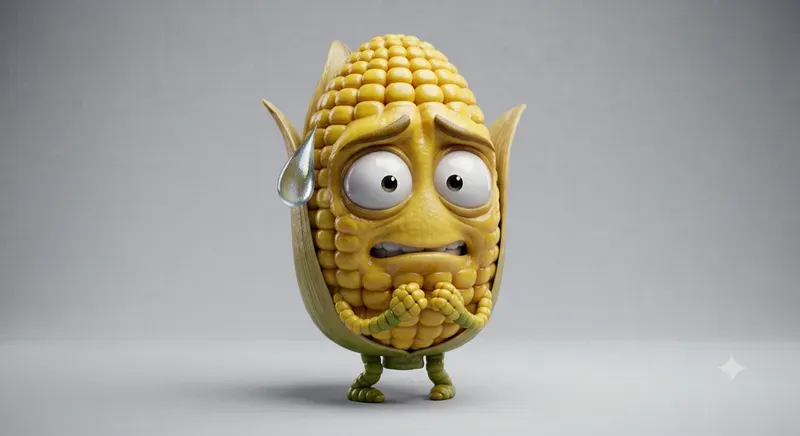 Stressed Out Vegetable 3D Emojis
