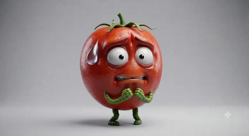 Stressed Out Vegetable 3D Emojis