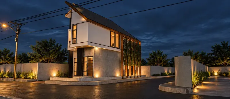 3D Models To Photorealistic Architecture