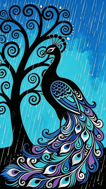 Whimsical Silhouette Decorative Art