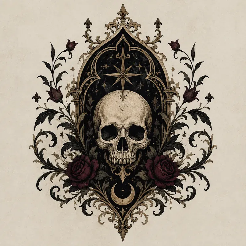 Gothic Fantasy Cliparts