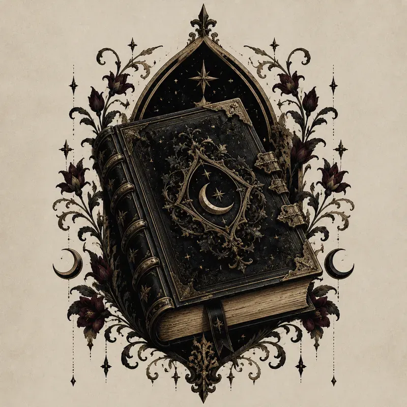 Gothic Fantasy Cliparts